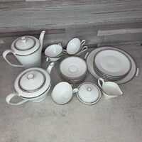 Rosenthal Kronach Bettina német porcelán teás és süteményes készlet