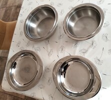 Zepter stainless steel bowls, serving dishes combined 4 pcs