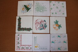 17 pcs of old Christmas napkins