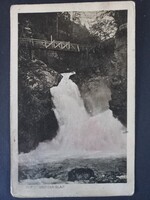 Bled régi képeslap – Vintgar-szurdok, Šum-vízesés