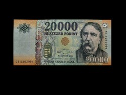 20 000 forint – 2016-os nyomtatás, megújított változat