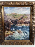 HARANGLÁBI NEMES JÓZSEF /1889 - 1976/ - SZIKLÁS TENGERPART
