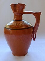 Handmade glazed Great Plain CLOG JAR / CLOG POT / HARVEST JAR
