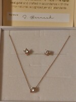 Isabell Bernard 14K Red Gold Jewelry Set
