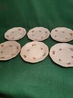 Zsolnay Coffee Set 6 Small Plates for Replacement!