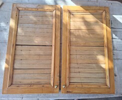 Wooden shutter