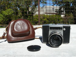Vintage, retro Pentacon Pentina analog camera with Carl Zeiss optics