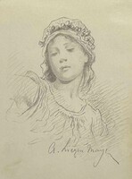Liezen-Mayer Sándor - Girl Portrait