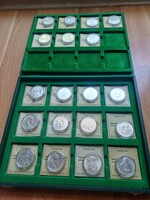 Austrian Silver Commemorative 25 Schilling Set