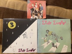 3 pcs Signed Első Emelet Vinyl Records