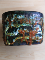Szilágyi Mária ceramic flowerpot