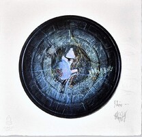 Vetlényi Zsolt - Retina 25 x 26 cm computer print, merített papír