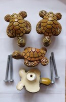 Furniture ceramic decorative handle, 4 pcs.