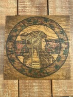 Art Nouveau Wooden Box from 1909