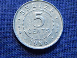 Belize 5 Cents 1986