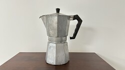 Large retro aluminum moka pot – 4 persons
