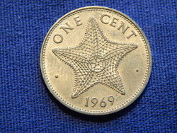 Bahama-szigetek 1 Cent 1969
