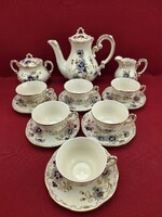 Zsolnay cornflower pattern coffee set