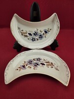 Zsolnay Cornflower Pattern Porcelain Plates