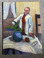 János Horváth: Self-Portrait