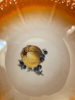 Fruit Pattern Porcelain Compote Set
