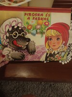 Piroska és a farkas...retró 3D- S mesekönyv