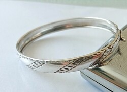 Oval Silver Bracelet