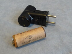 Retro Soviet Pocket Radio Battery Charger ZU-1 for 7 D-0.1 Batteries Bakelite 60s-70s
