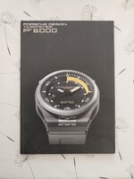 Porsche Design óra újság / katalógus