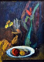 Zsuzsa Ruppert (1924-2011): still life with fruits