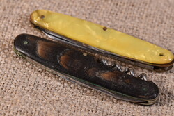 2 pcs vintage pocket knives Stainless Rostfrei Richartz Germany 1950s-1960s