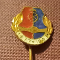 Vasas jubileumi kitűző 1877-1903