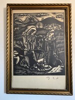 C. Pál Molnár (1894 - 1981): The Holy Family.