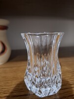Lead crystal candle holder