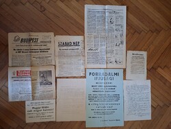 EREDETI 1956-OS DOKUMENTUM GYÜJTEMÉNY