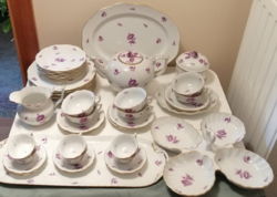 Herendi Teapot - Coffee Cup - Dessert Set, Rare Serving Pieces