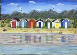 Seaside Changing Rooms.