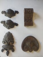 Old German furniture accessory