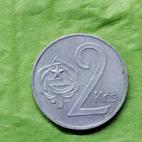 Csehszlovákia, 2 korona, 1986