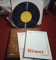 German 1964 Like New Never Used Quiliton Set of 6 33 RPM Vinyl Records and Booklet