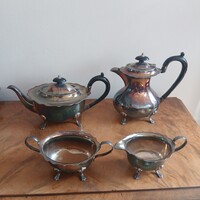 Stunning Vintage Silver-Plated Tea and Coffee Set (Pitchers, Jug, Sugar Container)