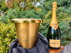 CHAMPAGNE CLUB - KRUG Gold Champagne Cooler – vintage, 1970s–1980s