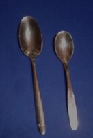 Lufthansa and Malev Airlines Tea Spoons, 2 Pieces, Great Collectors' Items