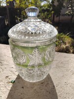 Oberglas Austria - Vintage Beautiful Candy Jar