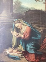 Antonio da Correggio Renaissance painter 'The Adoration of the Child Jesus'