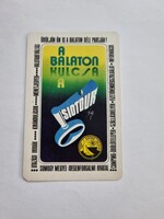 SIOTOUR kártyanaptár 1975 - A Balaton Kulcsa a SIOTOUR