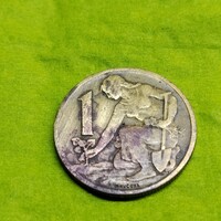 Csehszlovákia, 1 korona, 1966