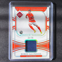 Robin van Persie 2022 Panini National Treasures Franchise Treasures Match-Worn Memorabilia /99 #FT-R