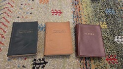Classic Technical Book Set (3 pcs) – Obádovics: Mathematics (2 pcs) + Szalay: Physics (1963)