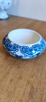 Wallendorf cobalt blue patterned porcelain bowl / ashtray